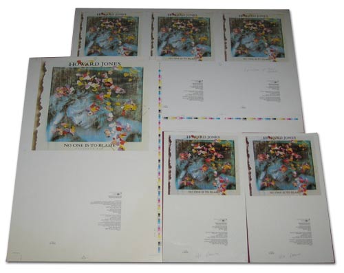 Howard Jones No One Is To Blame artwork UK HOWARNO407141