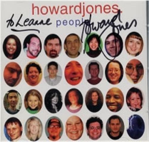 Howard Jones People - autographed CD album (CDLP) US HOWCDPE181743