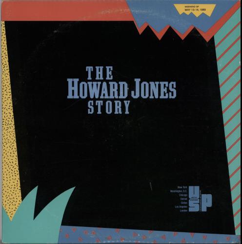 Howard Jones The Howard Jones Story 2-LP vinyl record set (Double LP Album) US HOW2LTH126685