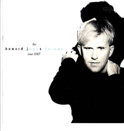 Howard Jones The One To One Tour 1987 tour programme UK HOWTRTH286455