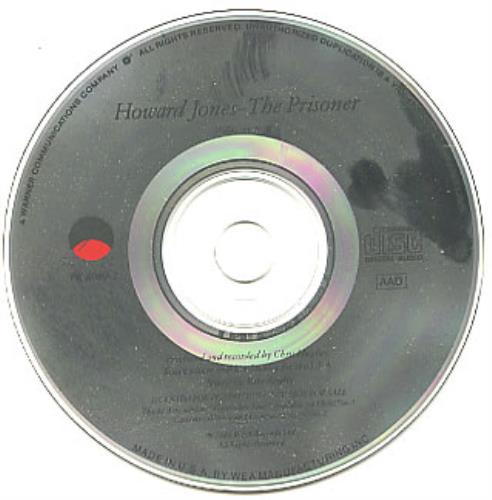 Howard Jones The Prisoner CD single (CD5 / 5") US HOWC5TH50109