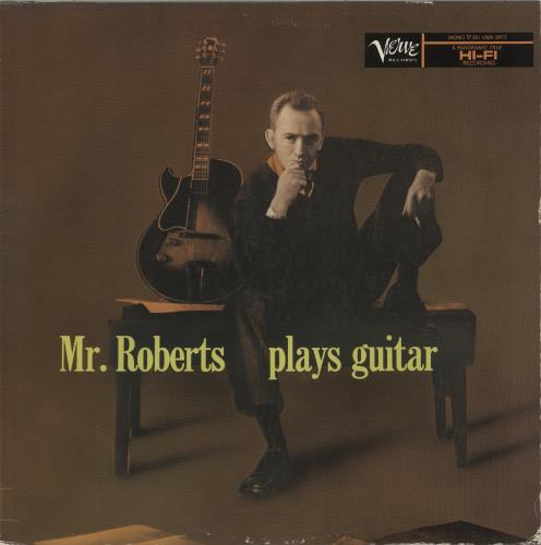 Howard Roberts Mr. Roberts Plays Guitar vinyl LP album (LP record) Japanese HOQLPMR876184
