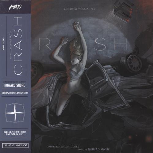 Howard Shore Crash - Silver Vinyl 2-LP vinyl record set (Double LP Album) US H412LCR858383