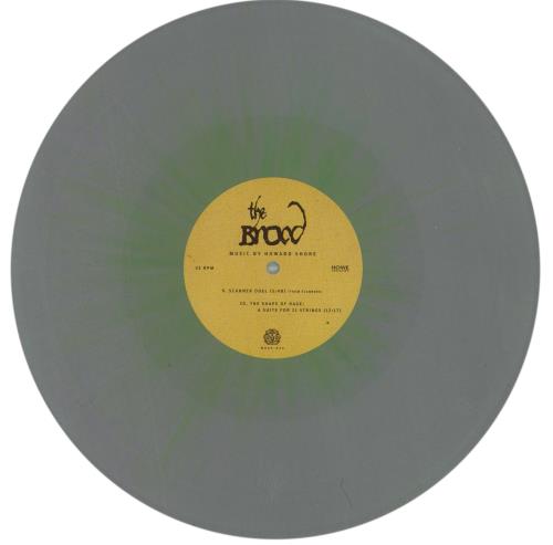Howard Shore Scanners / The Brood - [Original Motion Picture Soundtrack] - Gray With Green Splatter Vinyl vinyl LP album (LP record) US H41LPSC858070