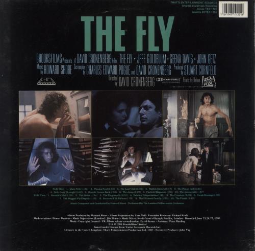 Howard Shore The Fly vinyl LP album (LP record) UK H41LPTH637842