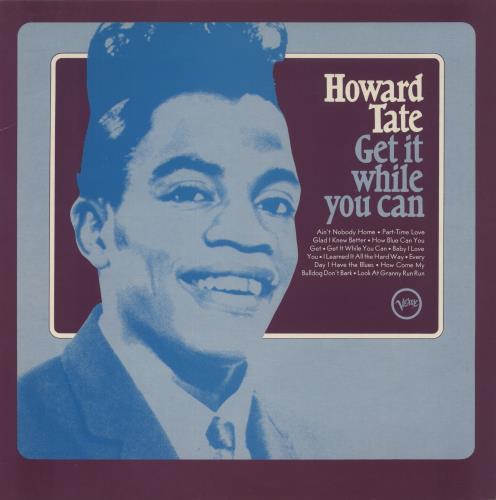 Howard Tate Get It While You Can vinyl LP album (LP record) UK HWTLPGE876588