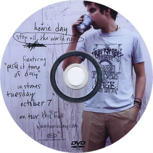 Howie Day Stop All The World Now US Promo DVD Single (456925)