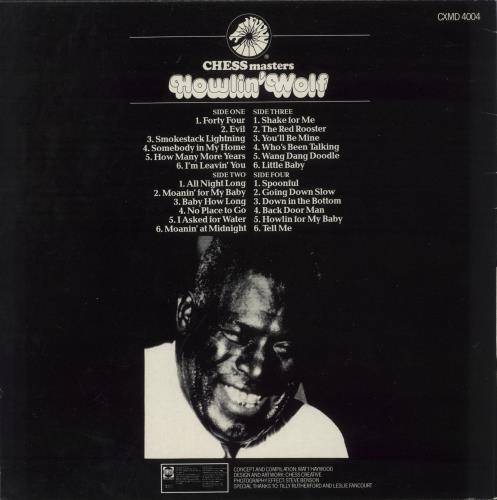 Howlin' Wolf Howlin' Wolf 2-LP vinyl record set (Double LP Album) UK HWO2LHO497808
