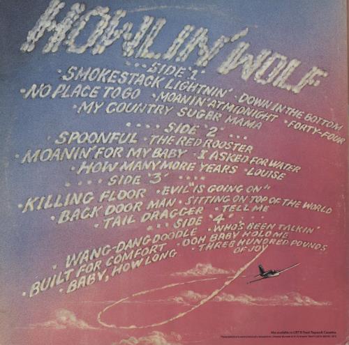 Howlin' Wolf Howlin' Wolf 2-LP vinyl record set (Double LP Album) US HWO2LHO753262