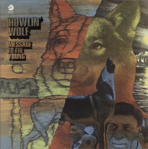 Howlin' Wolf Message To The Young vinyl LP album (LP record) US HWOLPME878299