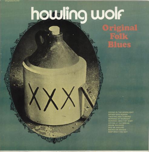 Howlin' Wolf Original Folk Blues vinyl LP album (LP record) US HWOLPOR693750