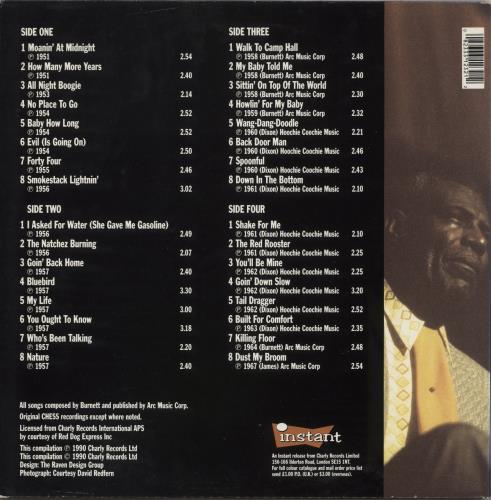 Howlin' Wolf Smokestack Lightning 2-LP vinyl record set (Double LP Album) UK HWO2LSM542382