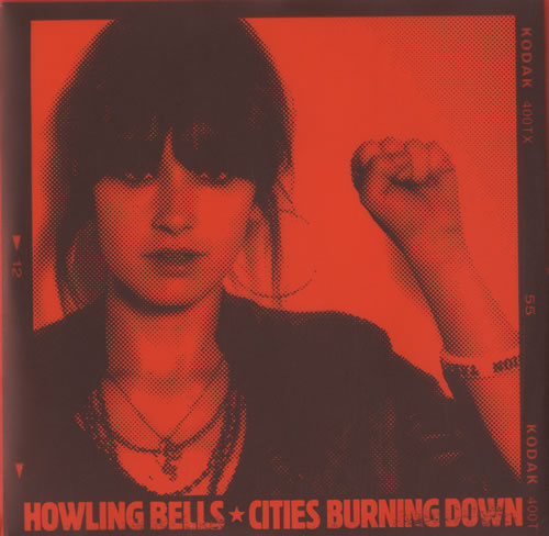 Howling Bells Cities Burning Down 7" vinyl single (7 inch record / 45) UK HB707CI461336