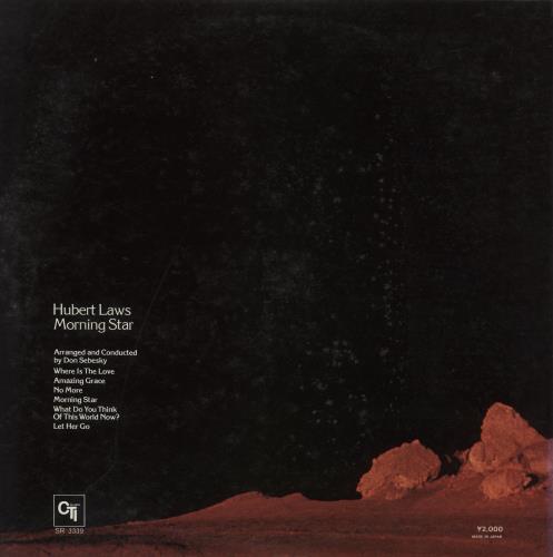 Hubert Laws Morning Star vinyl LP album (LP record) Japanese HLALPMO876679