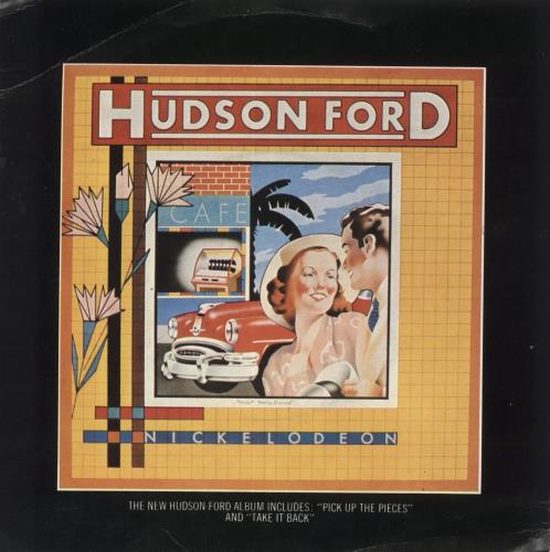 Hudson Ford Burn Baby Burn - 4pr - P/S 7" vinyl single (7 inch record / 45) UK EGV07BU859772