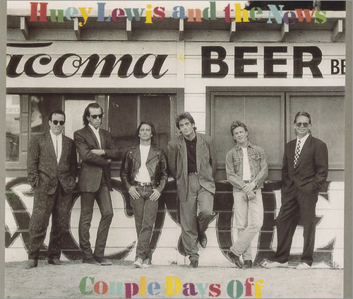 Huey Lewis & The News Couple Days Off CD single (CD5 / 5") UK HLNC5CO120713