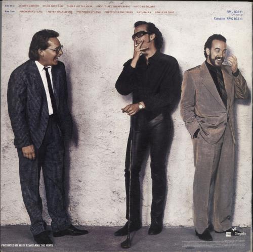 Huey Lewis & The News Fore! vinyl LP album (LP record) Australian HLNLPFO737617