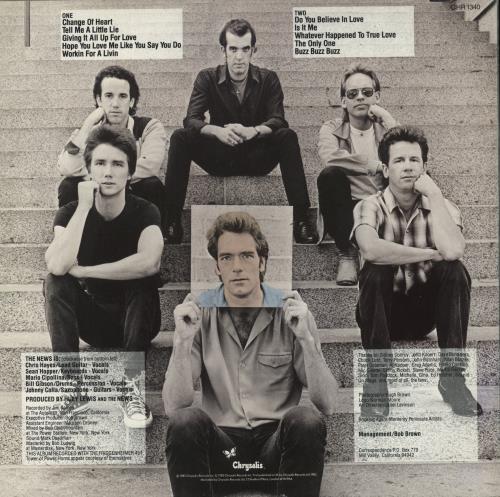 Huey Lewis & The News Picture This vinyl LP album (LP record) UK HLNLPPI343354