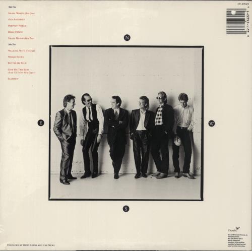 Huey Lewis & The News Small World - Sealed vinyl LP album (LP record) US HLNLPSM863892