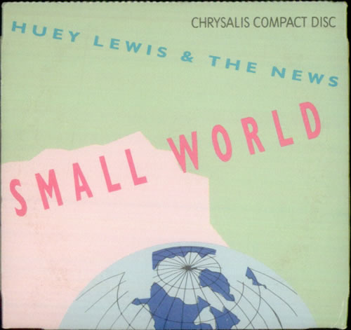 Huey Lewis & The News Small World 3" CD single (CD3) US HLNC3SM540771