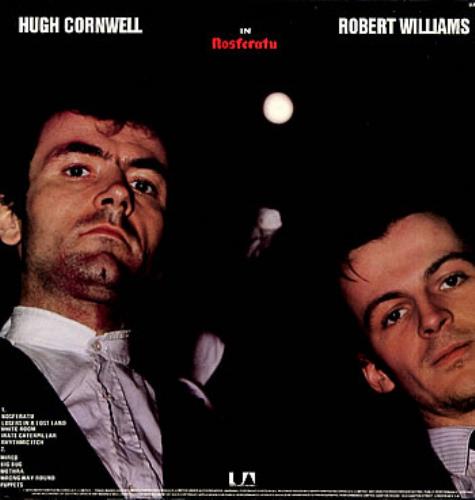 Hugh Cornwell Nosferatu + inner vinyl LP album (LP record) UK HUGLPNO128964