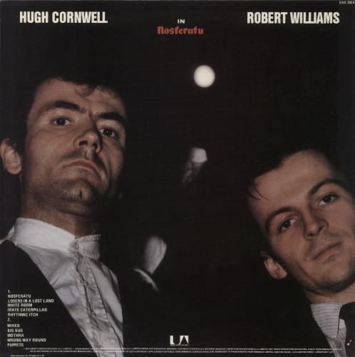 Hugh Cornwell Nosferatu + inner vinyl LP album (LP record) UK HUGLPNO128964
