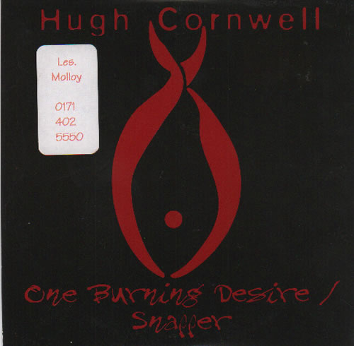Hugh Cornwell One Burning Desire CD single (CD5 / 5") UK HUGC5ON92855