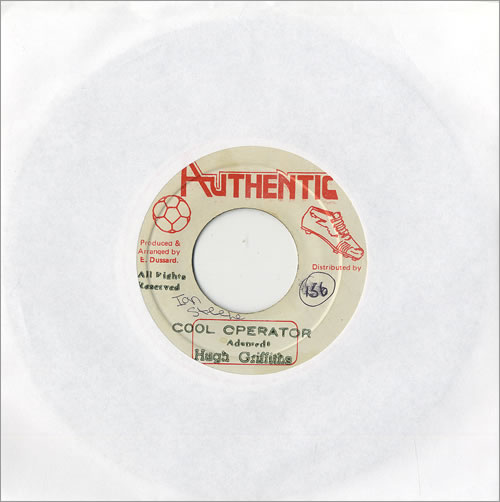 Hugh Griffiths Cool Operator 7" vinyl single (7 inch record / 45) Jamaican HG007CO492459