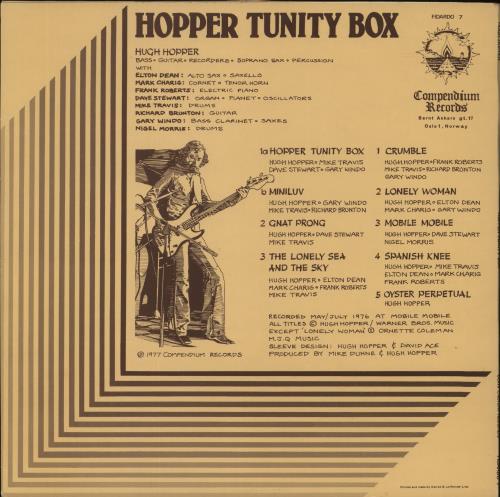 Hugh Hopper Hopper Tunity Box vinyl LP album (LP record) UK HHHLPHO578443