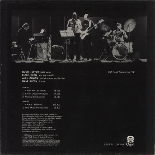 Hugh Hopper Rogue Element - VG+ vinyl LP album (LP record) UK HHHLPRO857312