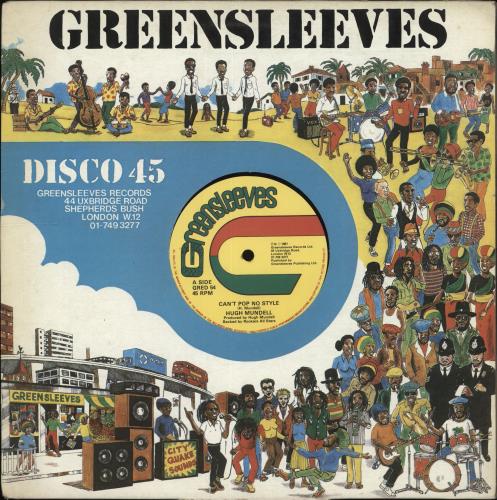 Hugh Mundell Can't Pop No Style / Know Myself 12" vinyl single (12 inch record / Maxi-single) UK HWG12CA705663