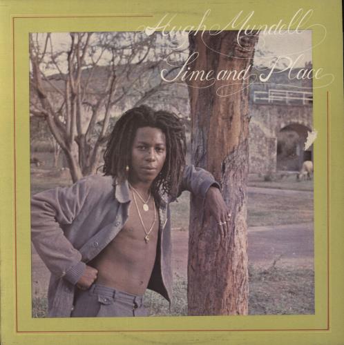 Hugh Mundell Time And Place vinyl LP album (LP record) UK HWGLPTI800159