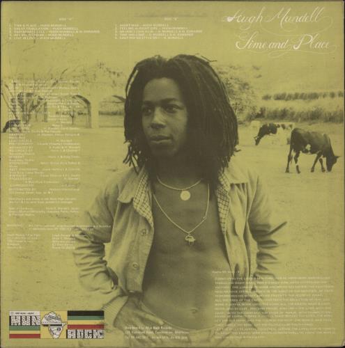 Hugh Mundell Time And Place vinyl LP album (LP record) UK HWGLPTI800159