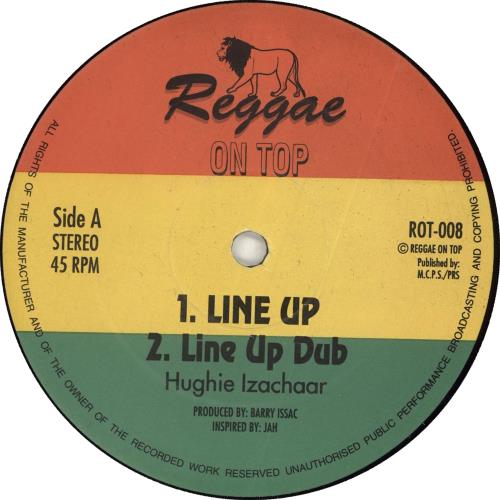 Hughie Izachaar Line Up EP 12" vinyl single (12 inch record / Maxi-single) UK Y9M12LI711872