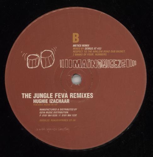 Hughie Izachaar The Jungle Feva (Remixes) 12" vinyl single (12 inch record / Maxi-single) UK Y9M12TH868831