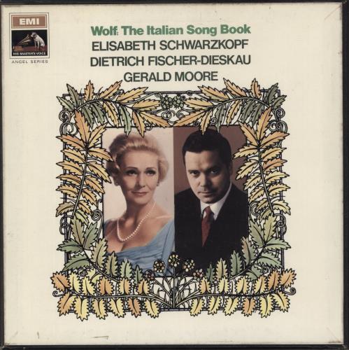 Hugo Wolf The Italian Song Book 2-LP vinyl record set (Double LP Album) UK HV92LTH878547