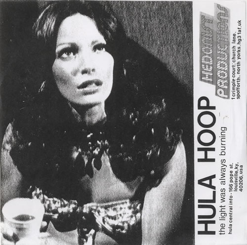 Hula Hoop The Light Was Always Burning - Purple Vinyl 7" vinyl single (7 inch record / 45) UK HUV07TH507955