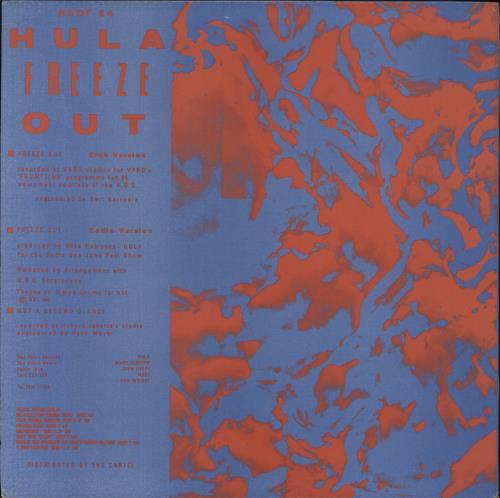 Hula Freeze Out 12" vinyl single (12 inch record / Maxi-single) UK HCV12FR501198