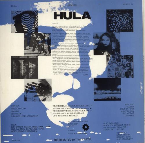 Hula Murmur vinyl LP album (LP record) UK HCVLPMU712687