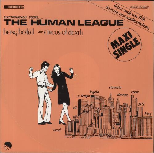 Human League Being Boiled 12" vinyl single (12 inch record / Maxi-single) German HUM12BE170972
