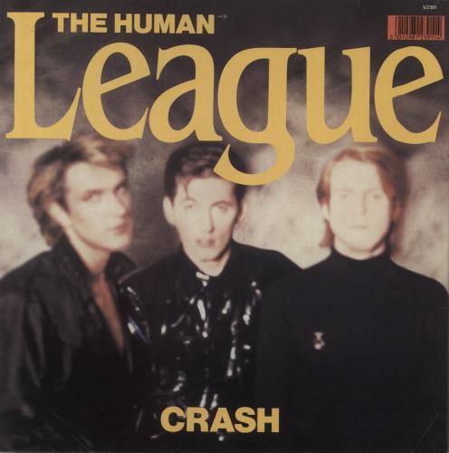 Human League Crash vinyl LP album (LP record) UK HUMLPCR238225