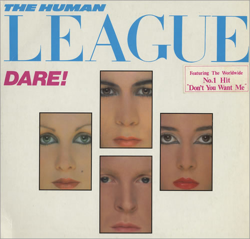 Human League Dare! vinyl LP album (LP record) Hong Kong HUMLPDA432643