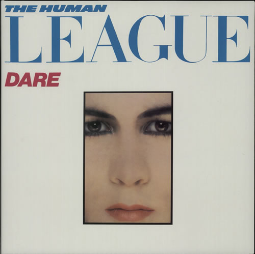 Human League Dare vinyl LP album (LP record) UK HUMLPDA629093