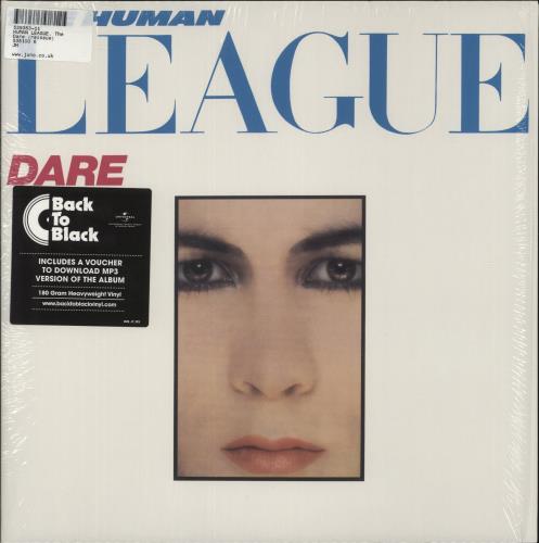 Human League Dare vinyl LP album (LP record) UK HUMLPDA888161