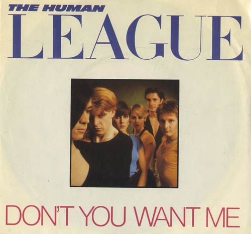 Human League Don't You Want Me 7" vinyl single (7 inch record / 45) US HUM07DO48297