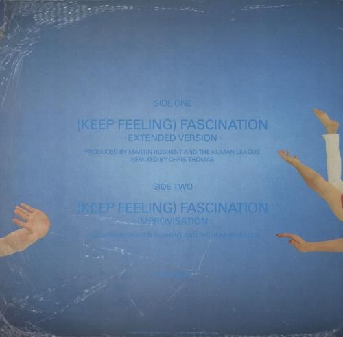 Human League Fascination - Shrink 12" vinyl single (12 inch record / Maxi-single) UK HUM12FA779441