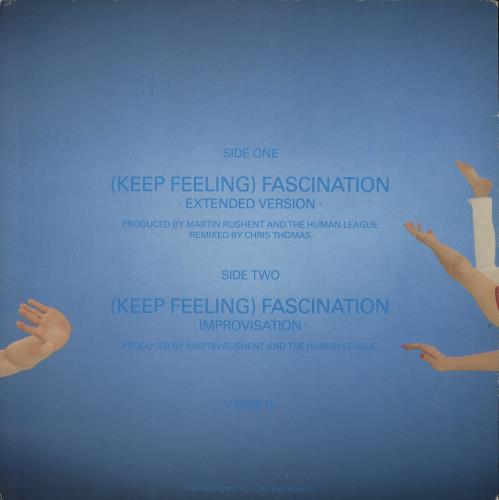 Human League Fascination 12" vinyl single (12 inch record / Maxi-single) UK HUM12FA177756