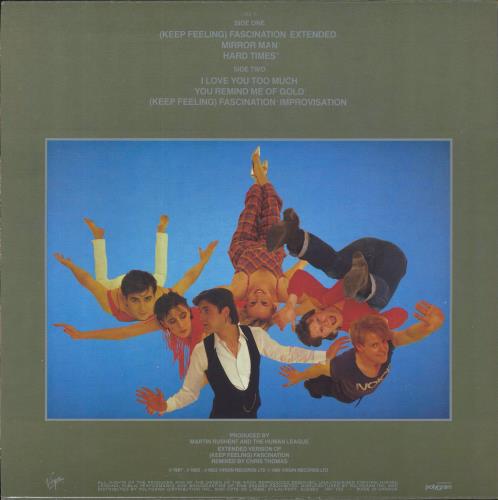 Human League Fascination 12" vinyl single (12 inch record / Maxi-single) Canadian HUM12FA42236