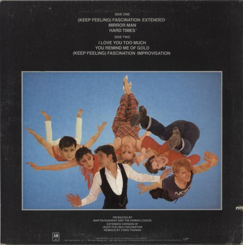 Human League Fascination 12" vinyl single (12 inch record / Maxi-single) US HUM12FA500551