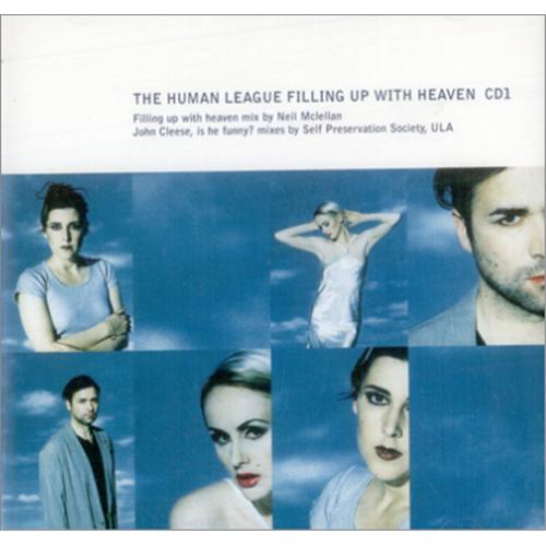 Human League Filling Up With Heaven 2-CD single set (Double CD single) UK HUM2SFI198427